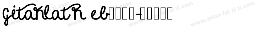 gitanlatn eb字体下载字体转换